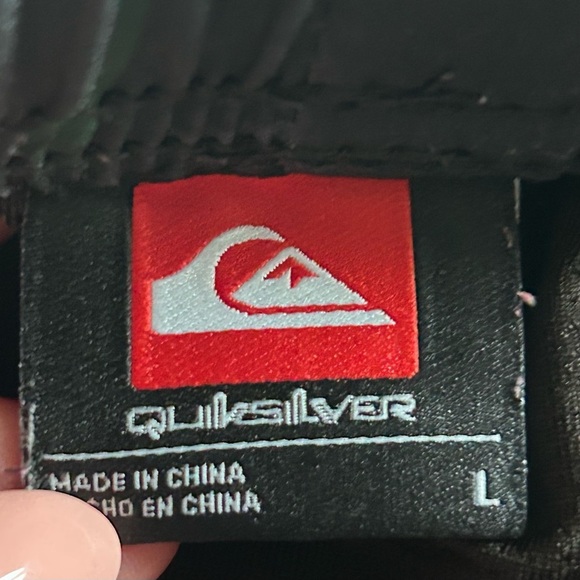 Quicksilver Men’s Black Printed Lined Board Shorts Size Large - Picture 5 of 8